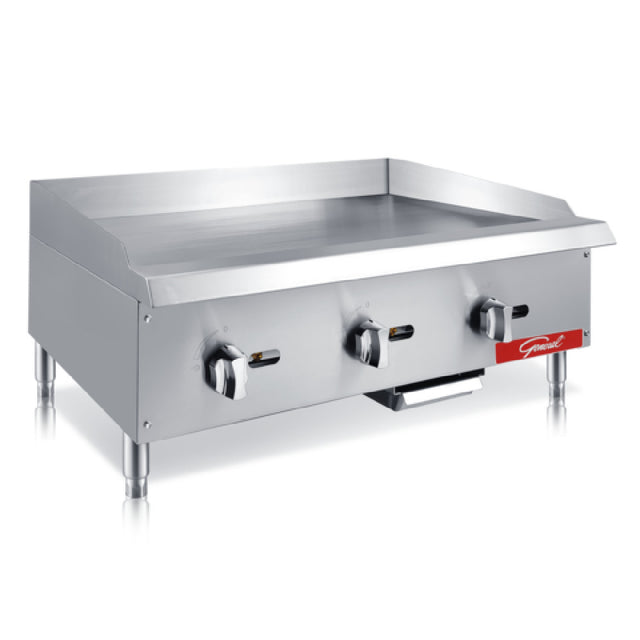 General GCMG-36NG General Heavy Duty Griddle Gas Countertop
