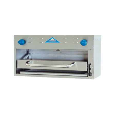 Comstock-Castle F36SAL Salamander Gas 36" Wide Frame 28" Wide X 13" Deep Broiler Rack On Roll Out Tray