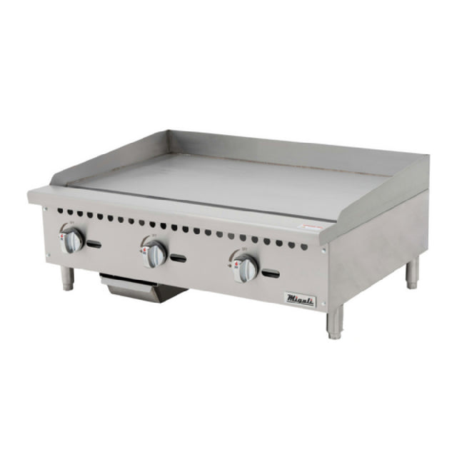 Migali Industries C-G36 Competitor Series® Griddle Countertop Natural Gas