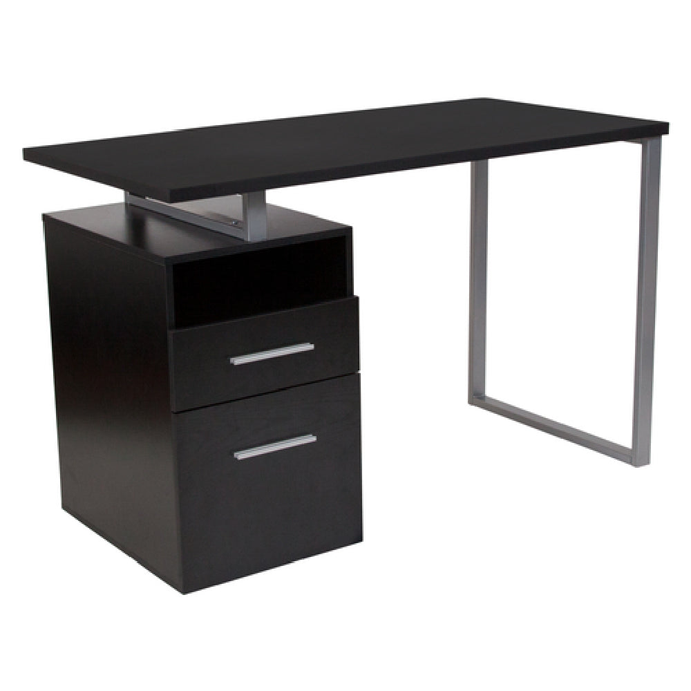 Flash Furniture NAN-JN-2634-G-GG Harwood Computer Desk 47"W X 23-1/2"D X 30-1/2"H Overall