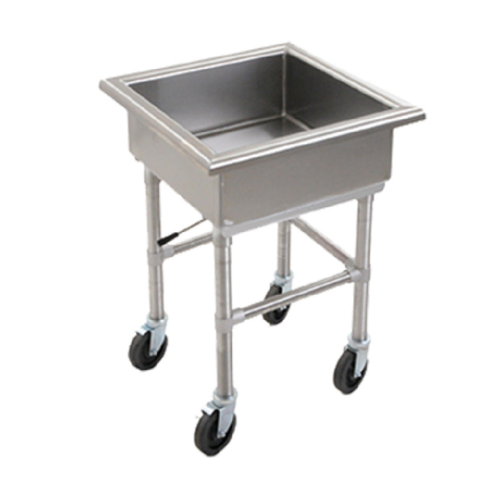 Eagle MSS2424-3VP Soak Sink Mobile 28"W X 28"D X 33"H