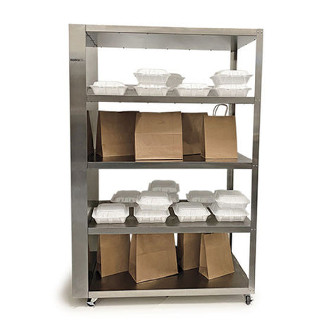 Nemco 6303-2 To-Go Shelf 41-3/8"W X 20-1/8"D X 20-1/16"H (2) 18" X 48" Shelves