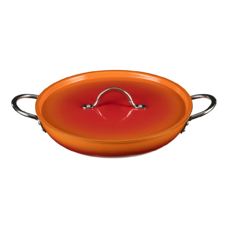 Bon Chef 73306-OM-T Country French X Ombre Saute Pan 3 Qt 4 Oz 11.25″ Dia X 2.75″ H