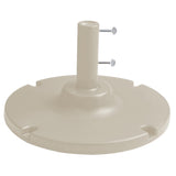 Grosfillex US600666 Table Umbrella Base 20" Dia. Round