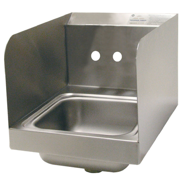 Advance Tabco 7-PS-23-ECSPNF-X Special Value Hand Sink With 7-3/4" Side Splashes