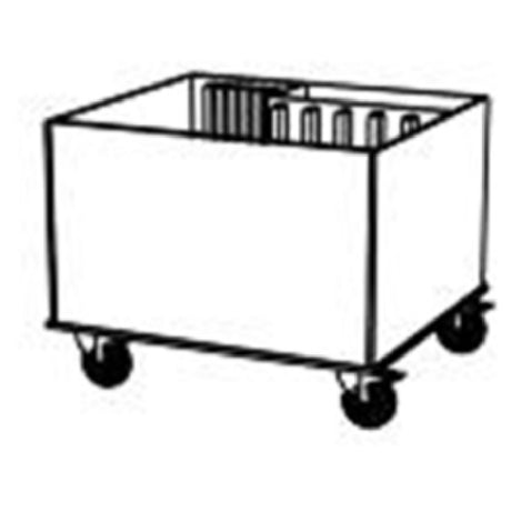 Bauscher Hepp VE-99137 - Venta® Trolley For Scape Foldable Tables, Wood (set Of 5 Tables)