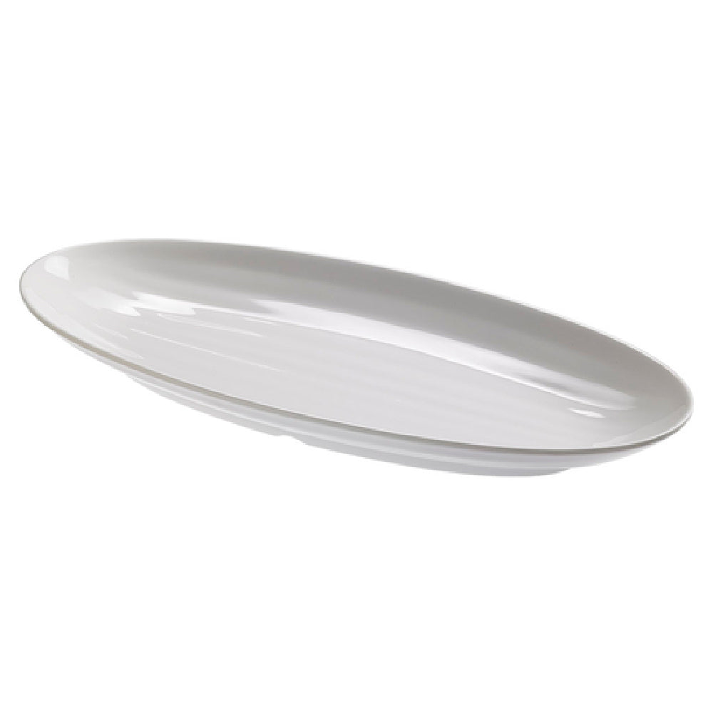 Tableware Solutions USA T8146 "Le Perle" Tray 19-1/2" X 9-1/4" X 2" Oval