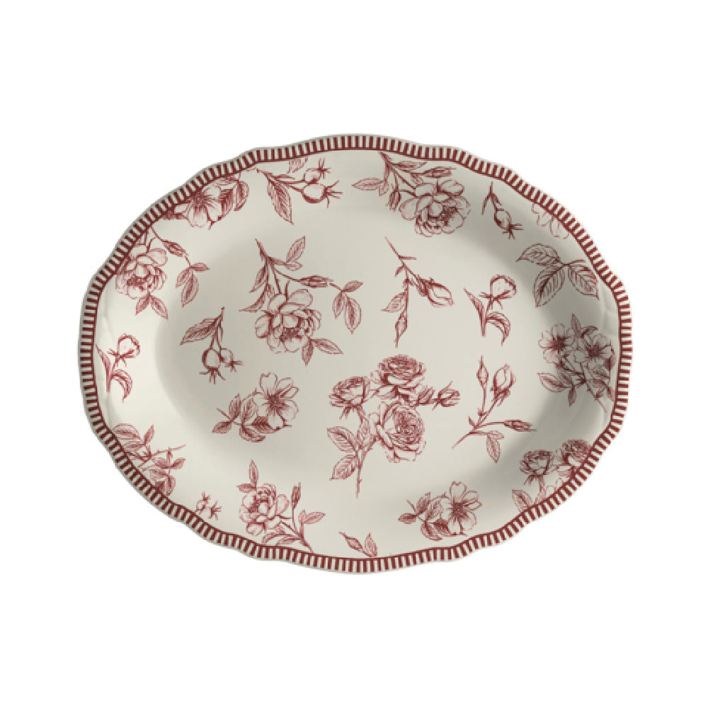Steelite HL52763886 Oval Platter 12.625" X 9.75" Carolyn