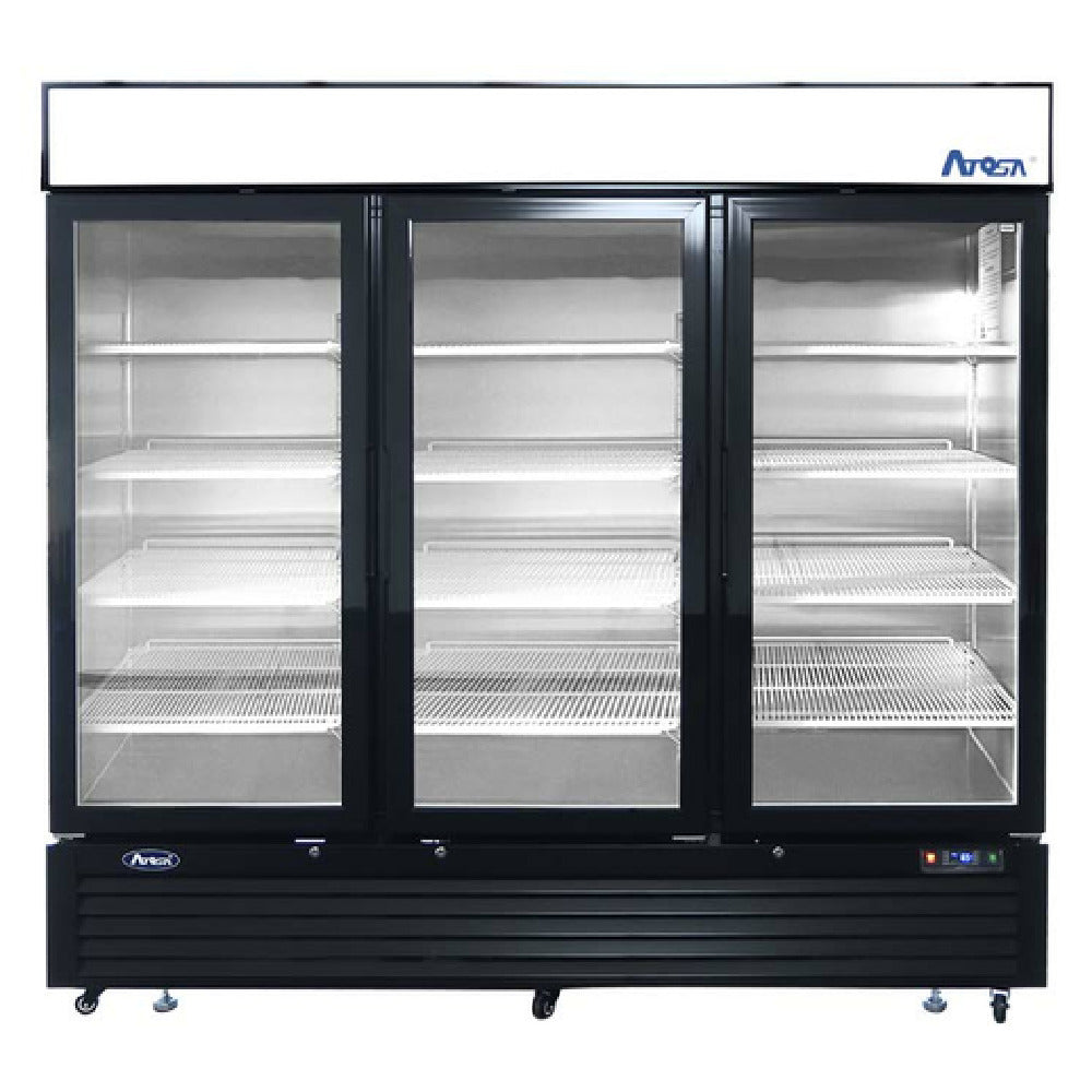 Atosa MCF8728GR Freezer Merchandiser Three-section 81-9/10"W X 31-1/2"D X 81-1/5"H