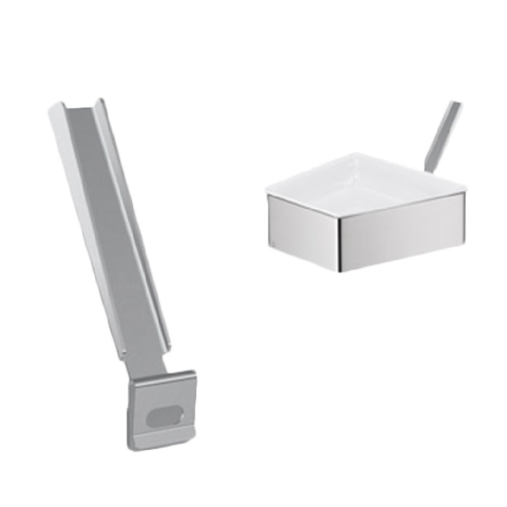 Bauscher Hepp 57.0188.6040 - Spoon Rest, 4-3/4" X 3/4" X 3/8", 18/10 Stainless Steel