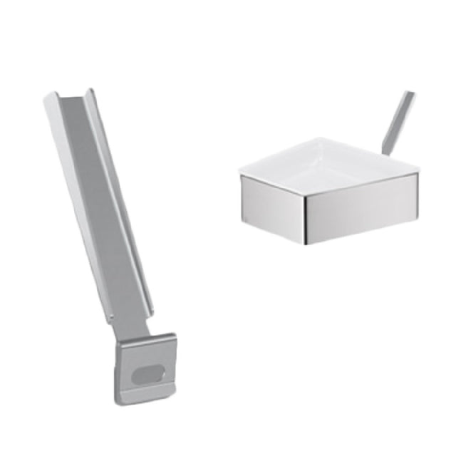Bauscher Hepp 57.0188.6040 - Spoon Rest, 4-3/4" X 3/4" X 3/8", 18/10 Stainless Steel