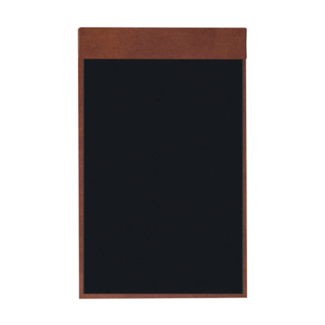 Risch MMB-LTH 8.5X14 Tuxedo Leather Bonded Leather Magnetic Menu Board (specify Color)