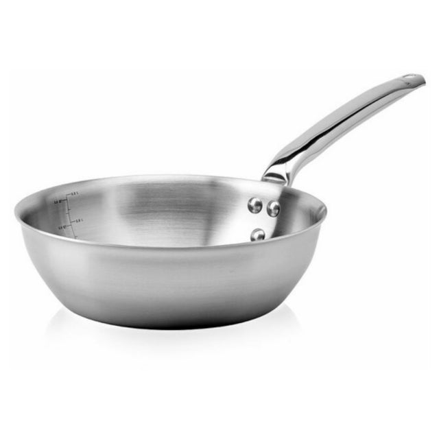 JB Prince S482 24 De Buyer Alchimy Saute Pan 9.5"dia Brushed Finished