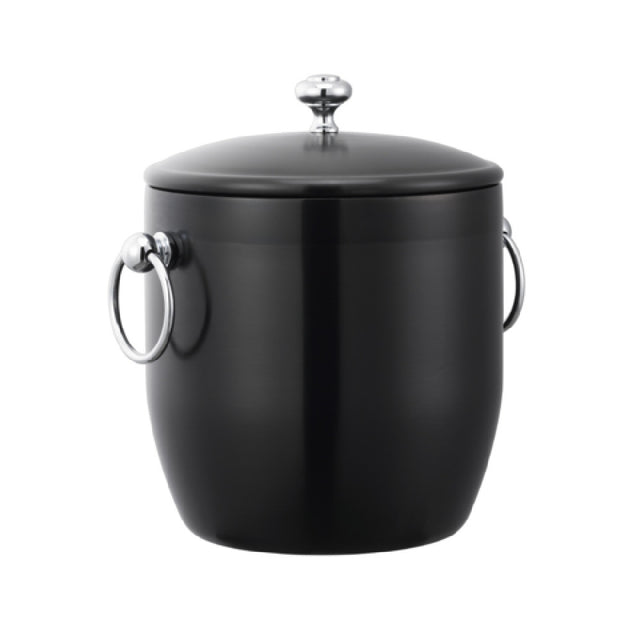 Service Ideas IB3BSBX Ice Bucket 3 Liter (101.44 Oz.) Capacity 7.5" Dia.