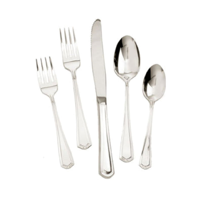 Steelite WL4404 Iced Tea Spoon 7-1/4" Silverplate With Mirror Finish