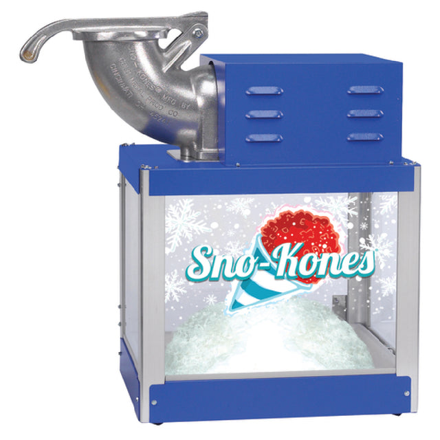 Global Solutions By Nemco GS1550 Sno-Kone Machine Includes: Removable Pan With Drain & Tubing