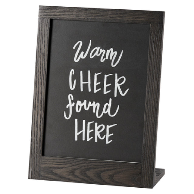 Cal Mil 3818-811-87 Cinderwood Chalkboard Sign 10-3/8"W X 4-3/4"D X 13-3/4"H OAL