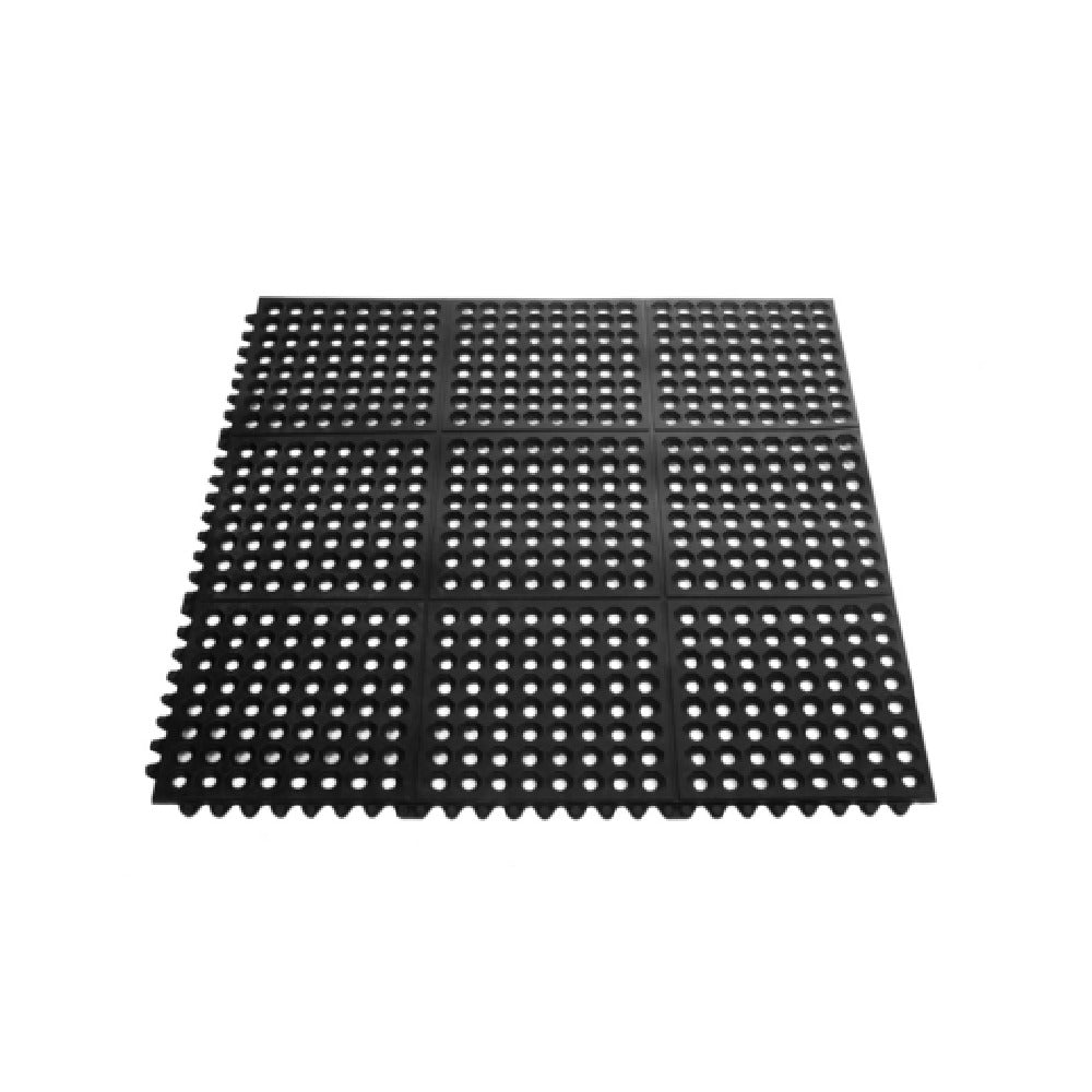 CAC China RMAT-33BK Floor Mat 3' X 3' 1/2" Thick