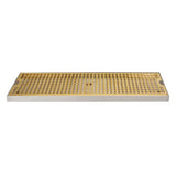 Micro Matic DP-120DSSPVD-16 Drip Tray Trough Surface Mount 16"W X 5"D