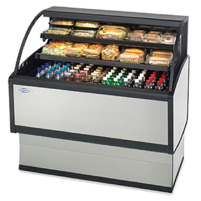 Federal Industries LPRSS3 Specialty Display Low Profile Self-Serve Refrigerated Merchandiser