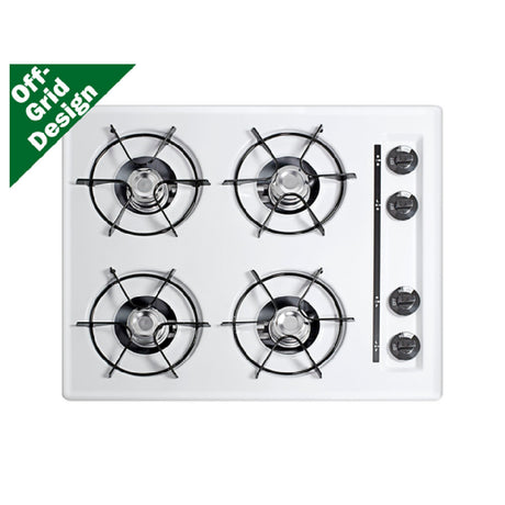 Summit WLL03P LP Gas Cooktop Off-grid Design Made In The USA