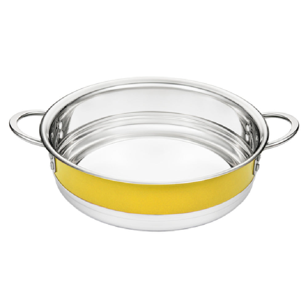 Bon Chef 72001-BL-Y Country French X Steam Table Food Pan Ring 11-3/16" Dia. X 2-7/8"H