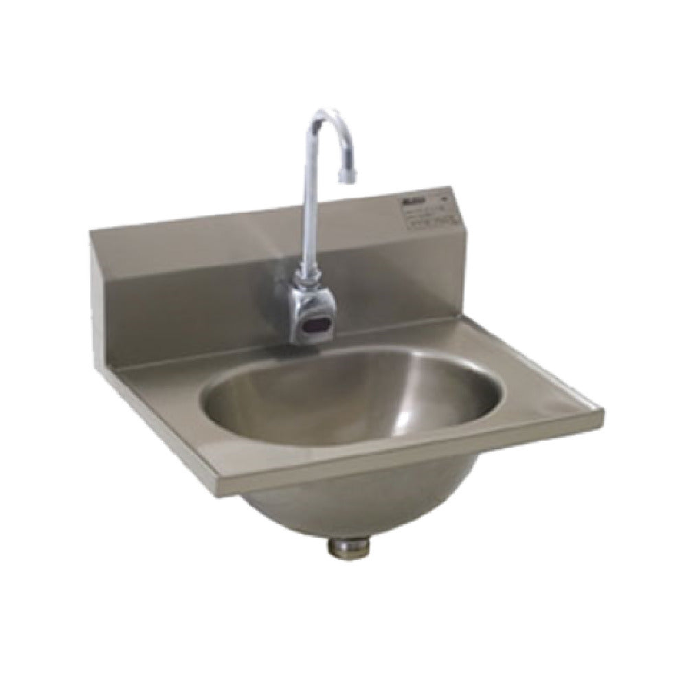 Eagle HSA-10-FE Hand Sink Wall Mount 13-1/2" Wide X 9-3/4" Front-to-back X 6-3/4" Deep Bowl