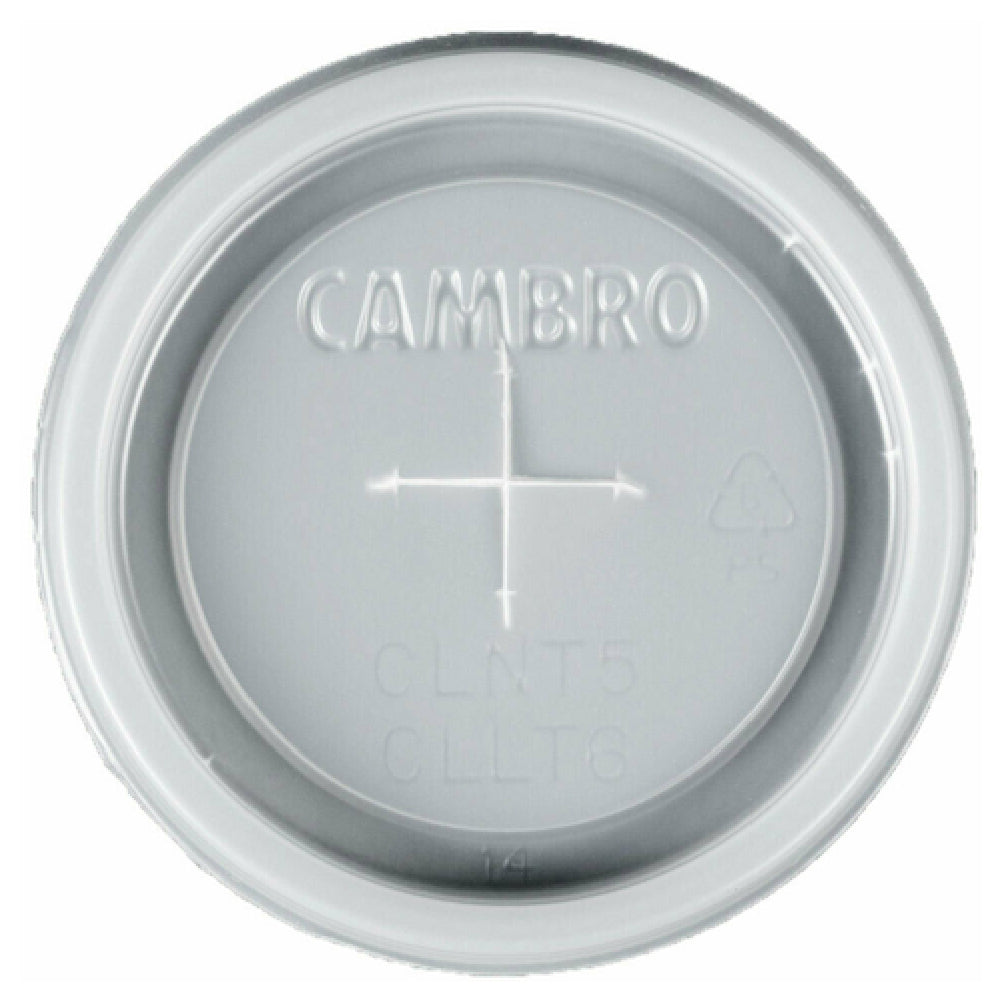 Cambro CLLT6190 Disposable CamLid® Fits Laguna® Tumbler #LT6 Translucent (1500 Per Case) (no Broken Cartons Allowed)