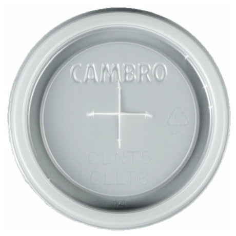 Cambro CLLT6190 Disposable CamLid® Fits Laguna® Tumbler #LT6 Translucent (1500 Per Case) (no Broken Cartons Allowed)