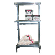 SPG 4H4501 - Kelmax Cantilever Shelving Frame, 36"W X 24"D X 72"H, Aluminum