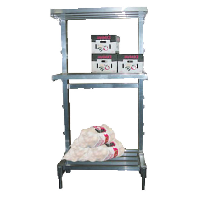 SPG 4H4482 - Kelmax Cantilever Shelving Frame, 60"W X 20"D X 72"H, Aluminum