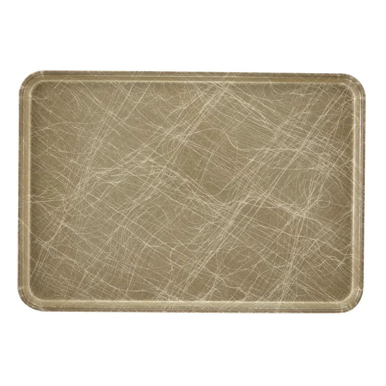 Cambro 1826215 Camtray® Rectangular 17-7/8" X 25-3/4" Abstract Gray