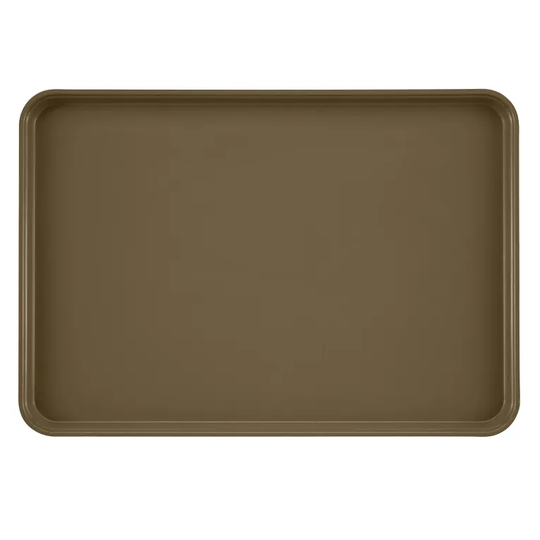 Cambro 1826513 Camtray® Rectangular 17-7/8" X 25-3/4" Bay Leaf Brown