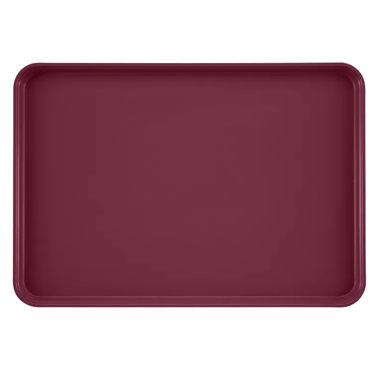 Cambro 1826522 Camtray® Rectangular 17-7/8" X 25-3/4" Burgundy Wine