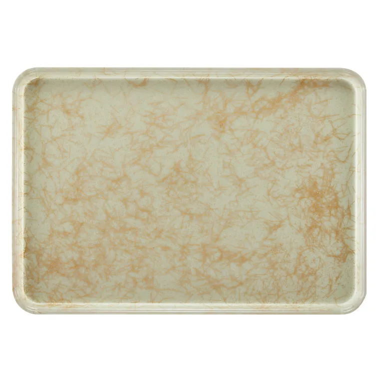 Cambro 1826526 Camtray® Rectangular 17-7/8" X 25-3/4" Galaxy Antique Parchment Gold