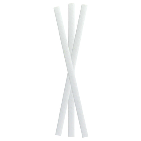 PacknWood 210CHP8WHW - Eco Smoothie Straws, 0.3" Dia., 7.75"L