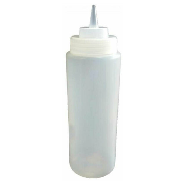 Omcan 40476 (40476) Squeeze Bottle Wide Mouth 32 Oz.