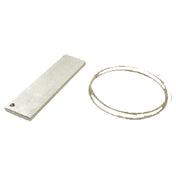 Franklin Machine Products 224-1006 Cutting Wire Kit 10"L (2) Stainless Steel Screws