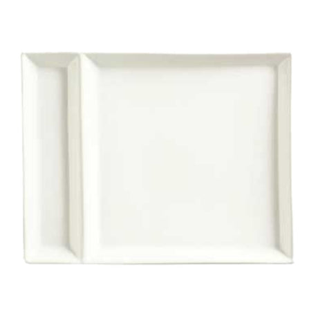 Libbey SL-900 (Formerly World Tableware) Cocktail Plate 9" X 7" Divided Well