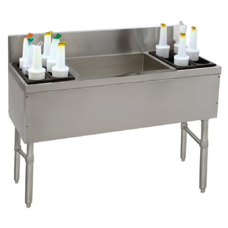 Advance Tabco PRC-19-48LR-10 Prestige Ice Chest With 10-circuit Cast Aluminum Cold Plate