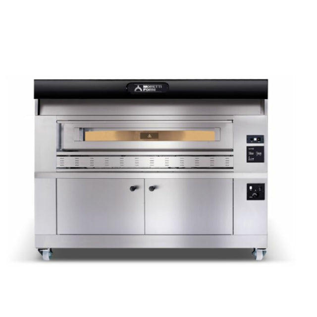 AMPTO P150G A1 Moretti Forni Pizza Oven Double Deck Natural Gas