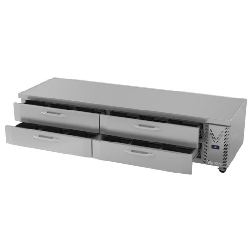 Victory CBF96HC Chef Base Freezer Powered By V-Core™ Two-section