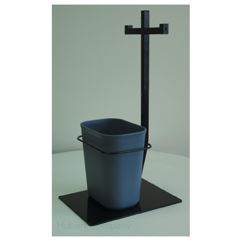 Hubert 65081 - Modular PPE & Sanitizer Stand, Double Arm, 15-1/5"L X 12-3/5"W X 29"H
