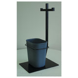 Hubert 65081 - Modular PPE & Sanitizer Stand, Double Arm, 15-1/5"L X 12-3/5"W X 29"H