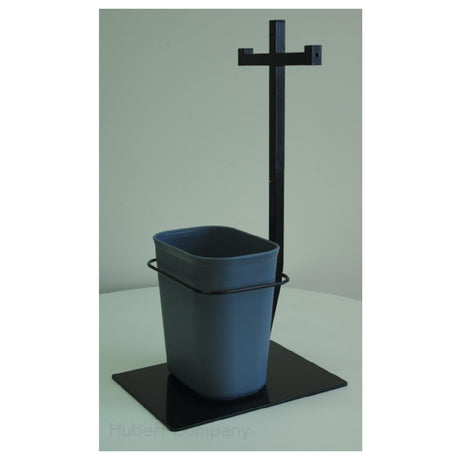 Hubert 65081 - Modular PPE & Sanitizer Stand, Double Arm, 15-1/5"L X 12-3/5"W X 29"H