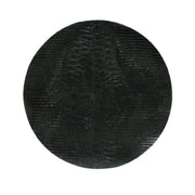 FOH RTL017BKL23 Sumatra Placemat 12" Round Reversible
