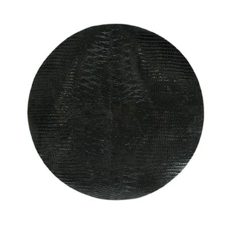 FOH RTL017BKL23 Sumatra Placemat 12" Round Reversible