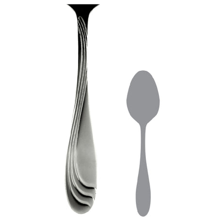 Steelite 5722SX003 Soup/Dessert Spoon 6-3/4" Oval Bowl