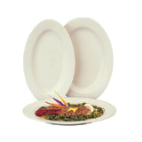 Steelite HL38200 Mediterranean Platter 15" X 8-3/4" Narrow Rim