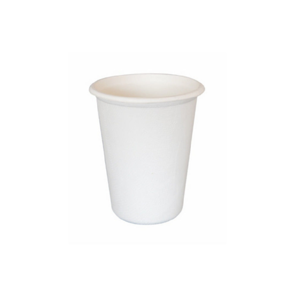 PacknWood 210GPU500F - Sugarcane Takeout Bowl (No Added PFAs), 16oz, 4.3" D